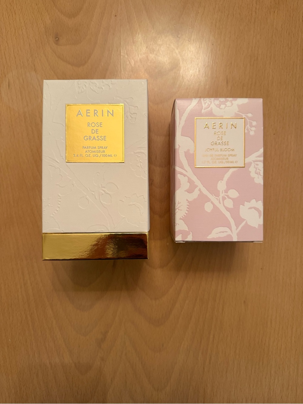 AERIN Rose de Grasse & Joyful Bloom Boxes (Set of 2)